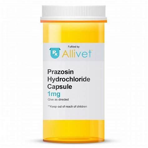 Can prazosin capsules be opened and sprinkled? - DIY Seattle