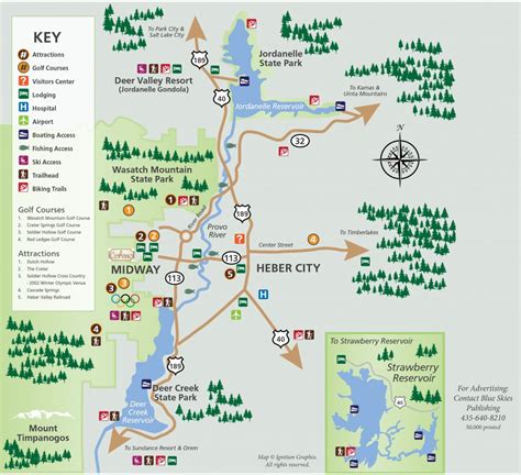 Map of Heber Valley – Heber Valley Guide