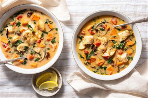 Hearty Fish Stew with Tomatoes, Kale, and Coconut Milk | Sun Basket