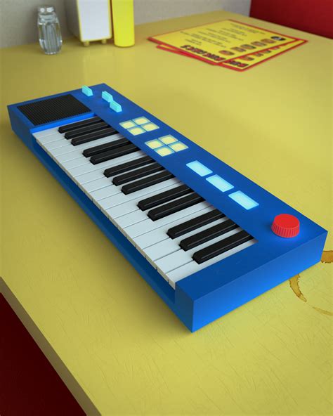 Gene's keyboard - 3D Render : r/BobsBurgers