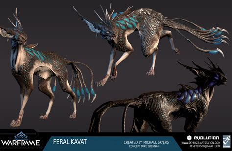 ArtStation - Warframe Feral Kavat (Catbrow)