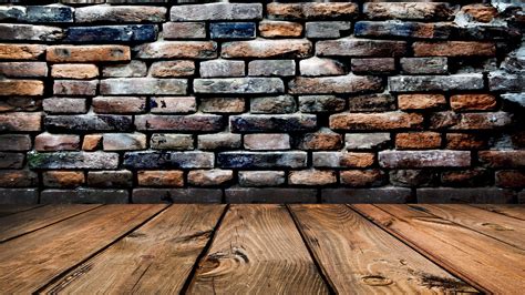 Brown Surface Wall Bricks Wood HD Brown Aesthetic Wallpapers | HD Wallpapers | ID #69688