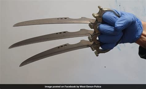 'Wolverine Claws', Other Terrifying Weapons Found By Police From House In England