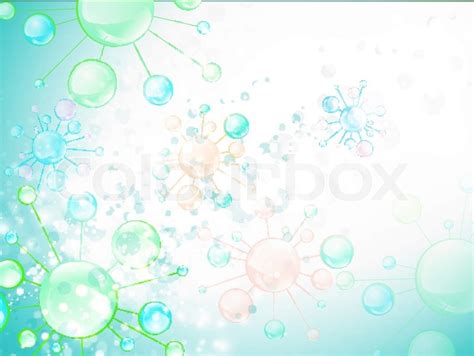 Abstract Microbiology Cell Background | Stock vector | Colourbox