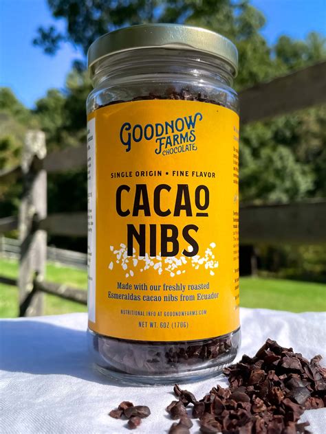 Roasted Cacao Nibs - Goodnow Farms Chocolate