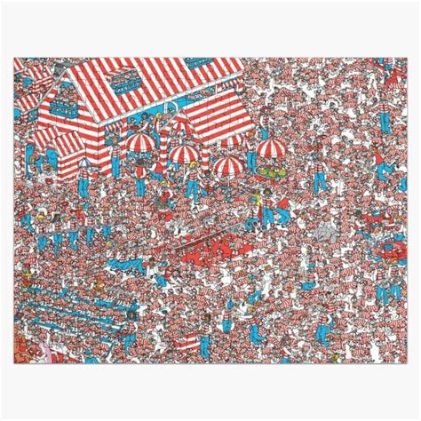 Where's Wally - find Wally Book - Part II Jigsaw Puzzle by PedroCorga ...