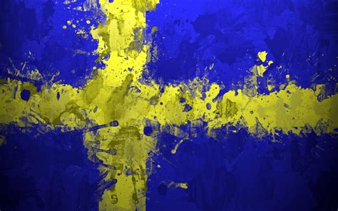 Wallpaper : Sweden, flag, background, spots, texture 1680x1050 ...