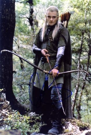 ORLANDO BLOOM SIGNED 10 x 8 INCH LEGOLAS Celebrity Autograph - review ...