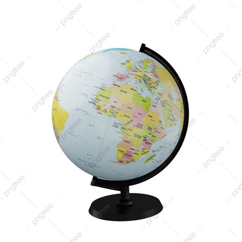 Globe World Map, 3d Globe, Earth, World PNG Transparent Clipart Image and PSD File for Free Download