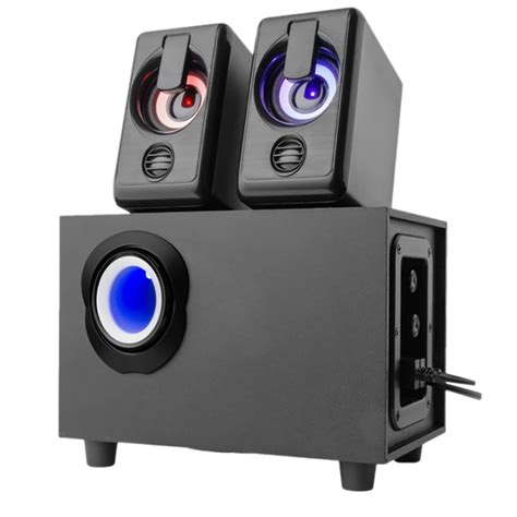 Computer Speaker Stereo Multimedia Speaker System with Subwoofer with ...