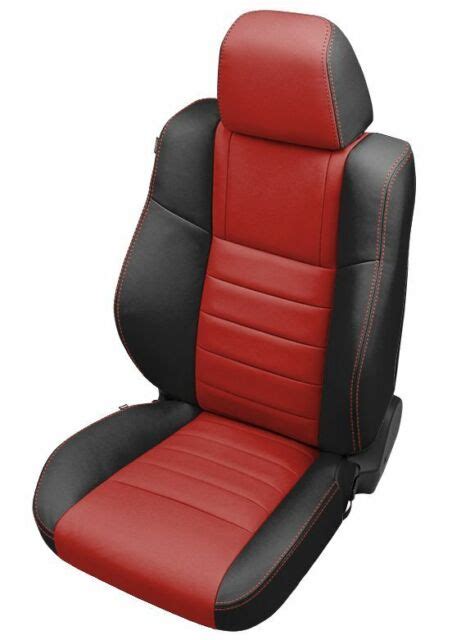 2011 -> 2014 Dodge Challenger SE SXT RT Red Leather Seat Replacement Covers | eBay