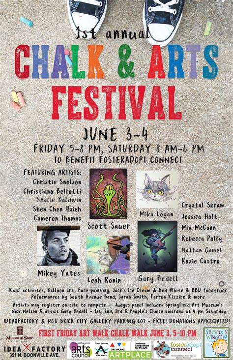 Chalk Walk & Chalk & Arts Festival – ideaXfactory