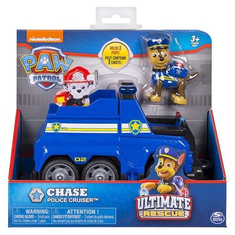 Véhicule + Figurine Ultimate Rescue - Chase Police Cruiser La Pat' Patrouille - Achat / Vente ...