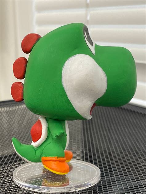 Yoshi custom funko pop Nintendo funko pop | Etsy