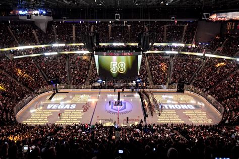 NHL’s Golden Knights hold pregame ceremony to honor Las Vegas victims ...