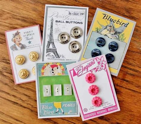 A Charming Technique for Displaying Vintage Buttons • Adirondack Girl @ Heart