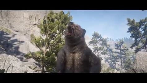 Black Bear Attcak Scene In Red Dead Redemption 2 | Black Bear Attack RDR2 | rdr2 legendary ...