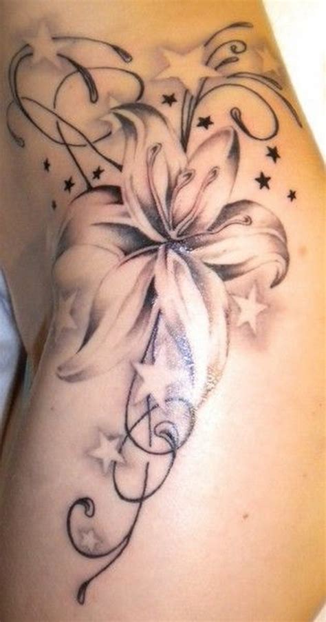 35 Pretty Lily Flower Tattoo Designs - For Creative Juice