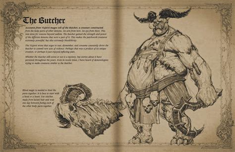 The Butcher Lore Entry from the Upcoming Book of Adria from Diablo 3 ...