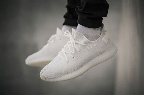 adidas YEEZY BOOST 350 V2 Cream White Closer Look | HYPEBEAST