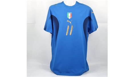 Gilardino's Autographed Match-Issued/Worn Italia Shirt, 2006 World Cup ...