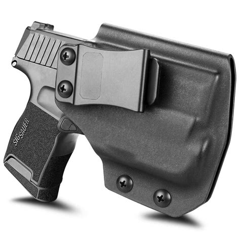 Sig P365/ P365 SAS w/TLR-6 Holster -Optic Cut- Inside Waistband Concealed Carry Holster for P365 ...