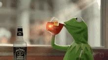 Kermit Sipping Tea GIFs | Tenor