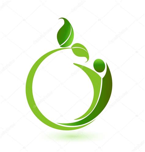 Health nature logo vector ⬇ Vector Image by © Glopphy | Vector Stock 53411049