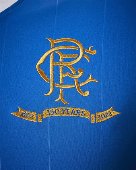 Golden Anniversary: Rangers FC Celebrate 150 Years with 2021-22 Home ...