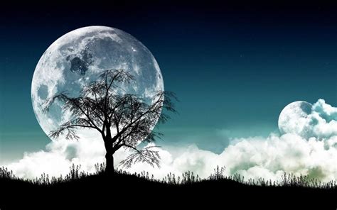 Moon Full Light Wallpapers - Wallpaper Cave