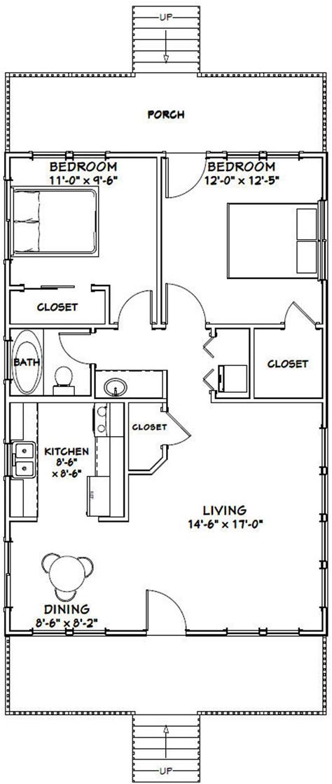 24x36 Cabin Floor Plans With Loft - Flooring Ideas