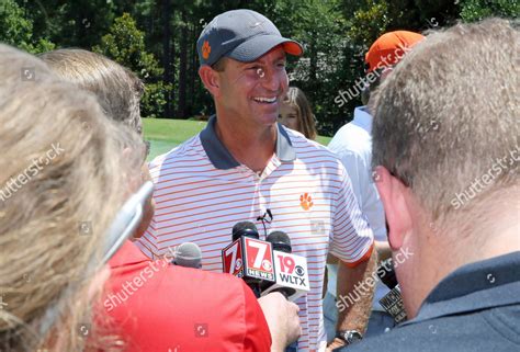 Clemson Football Coach Dabo Swinney Smiles Editorial Stock Photo ...