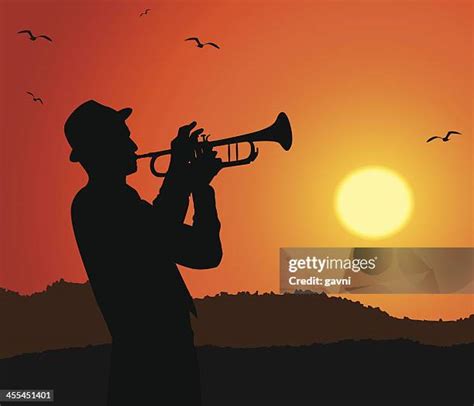 603 Trumpet Player Silhouette Stock Photos, High-Res Pictures, and ...