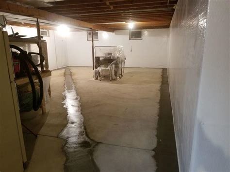 American Waterworks - Basement Waterproofing Photo Album - CleanSpace and WaterGuard Keep Red ...