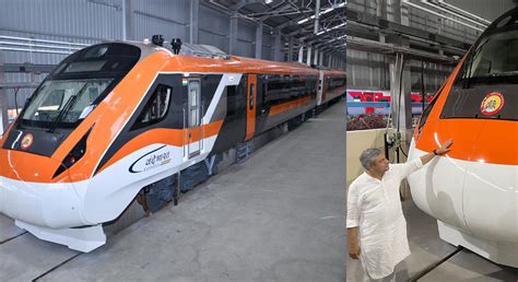 New saffron-gey livery for the Vande Bharat Express train revealed - TrendRadars India