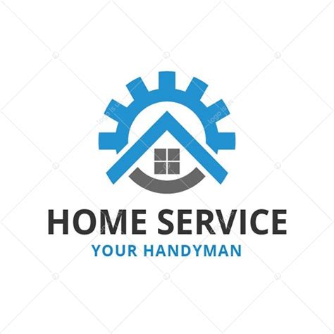 Home Service Logo - Logo Is Us | Service logo, Cleaners logo, ? logo