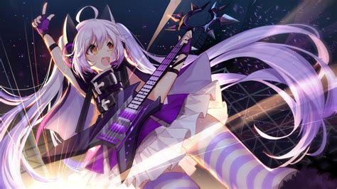 2048x1152 Anime Girl Concert 4k 2048x1152 Resolution HD 4k Wallpapers, Images, Backgrounds ...