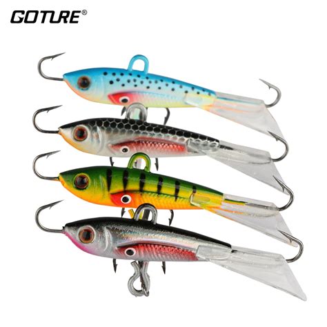 Aliexpress.com : Buy Goture 4pcs/lot Ice Fishing Lure Winter Fishing ...