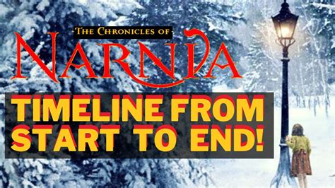 The Complete Timeline of NARNIA in Chronological Order - YouTube