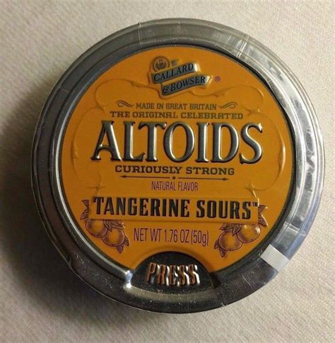 $99.99-Altoids Sours (1 Sealed Tin) Curiously Strong Tangerine ...