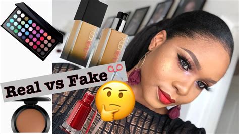 FAKE vs REAL MAKEUP || SPOT THE DIFFERENCE || DANGERS || 2020 || NIGERIA - YouTube