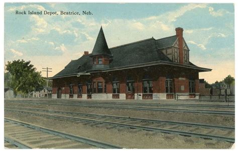 Railroad Stations in Nebraska | Rock island railroad, Rock island, Railroad station