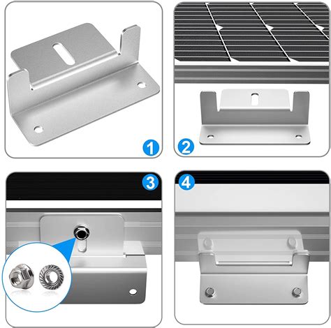 CraigSolar Solar Panel Mounting Brackets, Aluminum Anti-Corrosion ...