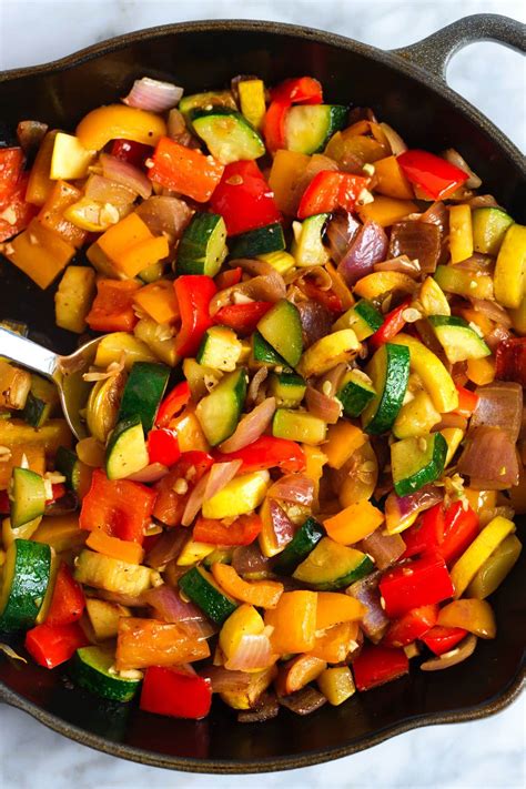 Easy Sauteed Vegetables Recipe