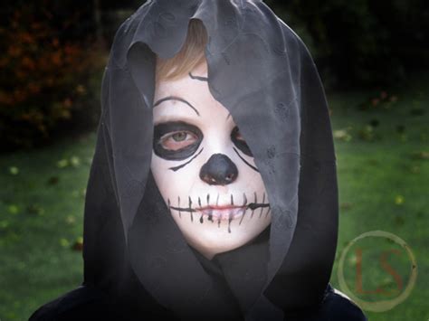 Not-So-Grim Reaper (and Best Childrens face paints. Ever.) - LittleStuff