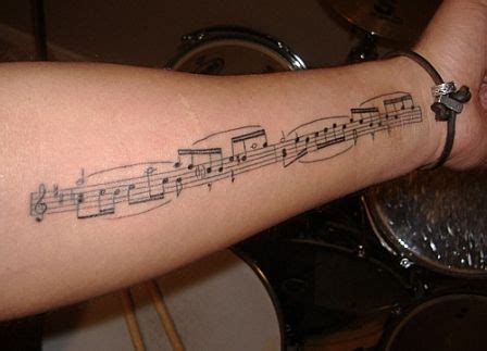 Music | TattoosFever | Page 2 | Music notes tattoo, Music staff tattoo, Music tattoos