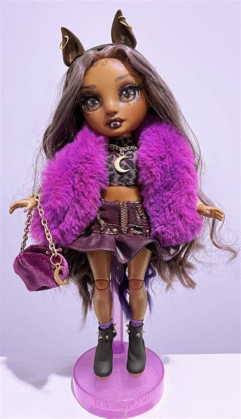 Rainbow High X Monster High OOAK Clawdeen Inspired Custom Doll - Etsy