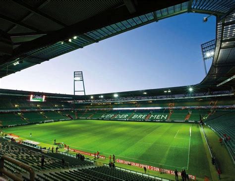 Wall-Art Fototapete »Werder Bremen - Weserstadion Innen« online kaufen | OTTO | Werder bremen ...