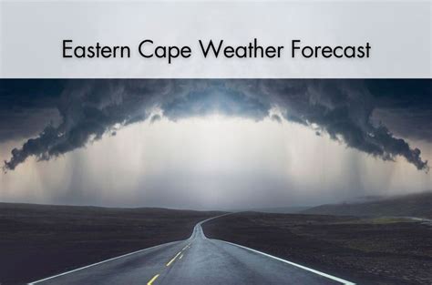 Eastern Cape Weather: THUNDERSHOWERS and rain TODAY