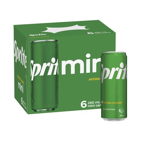 Buy Sprite Lemonade Soft Drink Multipack Mini Cans 6x250mL 6 pack | Coles